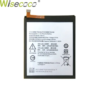 WISECOCO Novo Izvirno 3000mAh Li-ionska Baterija HE314 Za SHARP AQUOS Z2 A1 FS8002 Zamenjavo Telefona, ki je Na Zalogi, S Številko za Sledenje