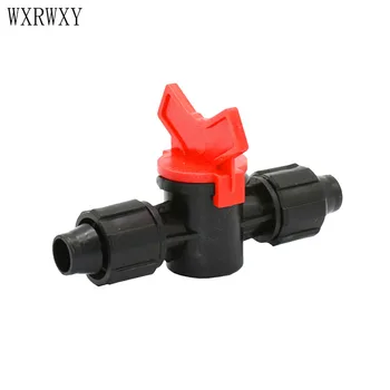 Wxrwxy Vrt tapnite 16 mm kapljično trak Waterstop ventil za kapljično trak za namakalni ventil žerjavi namakanje pribor 10pcs