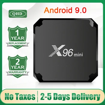 X96 X96 Mini Android TV BOX 4K Media Player 2.4 G WIFI, TV OKNO FULL HD Amlogic S905W Quad-Core 1G/2G, H. 265 Smart TV BOX Mini X96