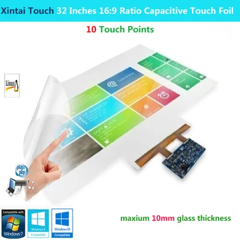 Xintai Touch 32 Palcev 10 Točk Dotika Kapacitivni Zaslon Na Dotik Multi Folijo/Interactive Touch Film Za Dotik Kiosk/Tabela Itd Plug & Play