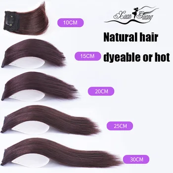XUANGUANG 3 barve za lase razširitve, ki je Primerna za ženske dveh posnetkov v lase Lahko barvana ali zlikane