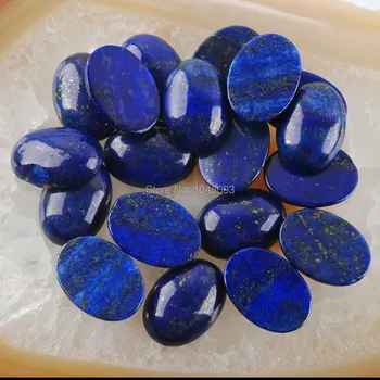 YOWOST Naravnih Lapis Lazuli Gem Kamen Ovalne Chrysoprase CAB Brez skritih Nakit 13x18x6MM 20pcs/veliko QU3014
