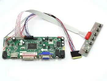 Yqwsyxl Nadzorni Odbor Spremlja Komplet za LTN125AT03-803 HDMI+DVI+VGA LCD LED zaslon Krmilnik Odbor Voznik