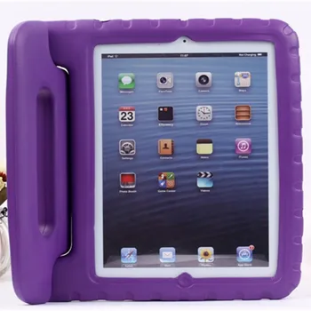 Za Apple iPad 6 EVA Pena Shockproof Ohišje za iPad Zraka 2 Ipad6 Funda Coque Otroci, Otroci Ročaj Stojalo Pokrov Primerih
