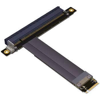 Za BTC Rudarstvo M2 2230-2280 PCI-E 3.0 Riser Card 32 G/sbt M. 2 za NGFF za NVMe, da PCIe x16, Podaljšek Kabel SATA Napajalni Kabel