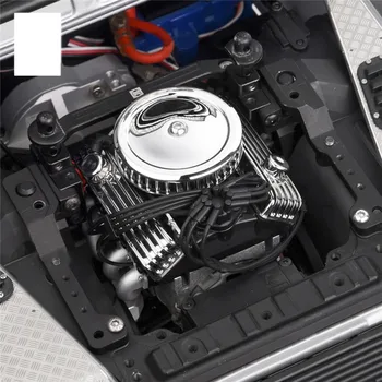 Za GRC V8 Simulacijo Motor Motor Z Dvojno Hladilnik F82 za 1/10 TRX4 SCX10 RC4WD D90 RC Crawle Avto Deli, dodatna Oprema
