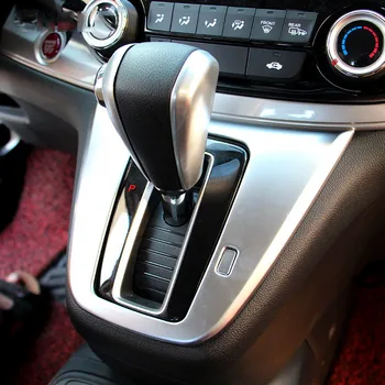 Za Honda CRV CR-V, Avto Prestavna Ročica Ročica za Prestavljanje Ročica Trim Kritje Pribor Nalepke Lupini ABS Mat 2012 13 14 15 2016