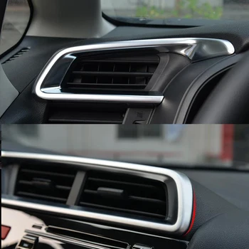 Za Honda FIT JAZZ dodatki 2013 2016 2017 2018 avtomobilov Avto styling balzam izstopu zraka okvir pokrova trim