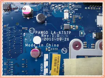 Za Lenovo G575 Zvezek PAWGD LA-6757P prenosni računalnik z matično ploščo G575GX Zvezek DDR3 popolnoma testirane