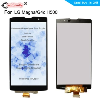 Za LG Magna/G4c H525 H502 H520 H500 Zaslon LCD+Touch Screen Replacment Računalnike Zbora Za LG H500F H500N H520G H502F H525N
