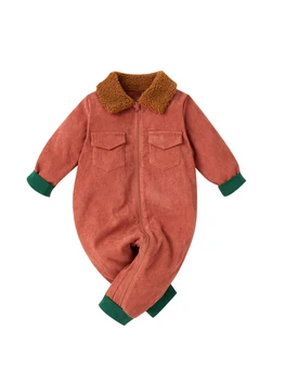 Za malčke baby dekleta fantje dolgo rokavi mozaik hooded outwear igralne obleke jeseni newbronn otroci jumpsuits malčka kombinezon 0-24M