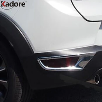 Za Mazda CX-3 CX3-2017 2018 2019 2020 Chrome Zadnje Luči za Meglo Lučka Zajema Odreži Rep Luči za Meglo okvir avto dodatki styling