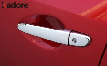 Za Mazda CX CX3-3 2016 2017 2018 2019 2020 Chrome Strani Vrat Ročaj Kritje Trim Nalepke Zunanjost Dodatki Avto Styling