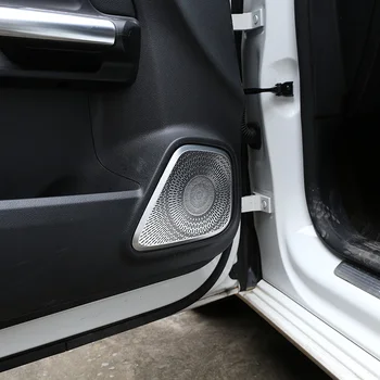 Za Mercedes Benz B GLB Razred W247 X247 2019-2020 Aluminij Zlitine Vrata Avtomobila Zvočnik Pokrov Plošče Trim Pribor 4 kos