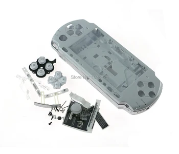 Za PSP3000 PSP 3000 Igralno Konzolo zamenjava celotno ohišje lupino kritje primera z gumbi komplet ChengChengDianWan