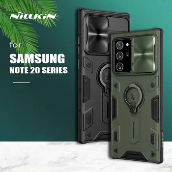 Za Samsung Galaxy Note 20 Ultra Primeru Nillkin Camshield Oklep Primeru Kamere Zaščitni Hrbtni Pokrovček Ohišje za Samsung Note 20 5G Primeru