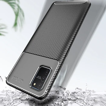 Za Samsung Galaxy S10 lite Primeru Luksuznih Ogljikovih vlaken Kritje Shockproof Primeru Telefon za Samsung S 10 Lite SM-G770F/DS,DSM Pokrov