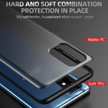 Za Samsung S20 Primeru Čarobno Shadow IPAKY S20 Plus Primeru Mehko Odbijača PC Hibridni Shockproof za Samsung Galaxy S20 Ultra Primeru