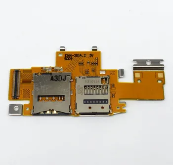 Za Sony Xperia Tablet Z / SGP311 / SGP312 / SGP321 Kartice SIM in SD Card Reader Stik Flex Kabel Zamenjava