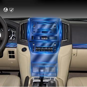 Za Toyota Land Cruiser 2016 2017 2018 2019 2020 TPU Avto nadzorna plošča Zaslon Navigacijska Prozorno Zaščitno Elastičen Film Nalepka