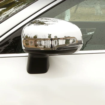 Za Volvo XC60 2017 2018 2019 ABS Chrome Avto rearview mirror dekoracijo nalepke Kritje Trim auto dodatki avto styling 2pcs