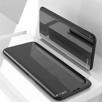 Za Xiaomi Mi 10T Pro Primeru Jasno Smart View Usnje 360 Flip Stojalo Polno Kritje velja Za mi10T Lite mi 10T Coque Shockproof Funda