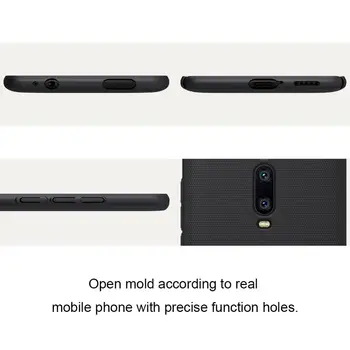 Za Xiaomi mi 9T Globalni različici Primeru mi9T pro Kritje NILLKIN Super Motnega Ščit Mat PC nazaj kritje primera darilo nosilec za telefon