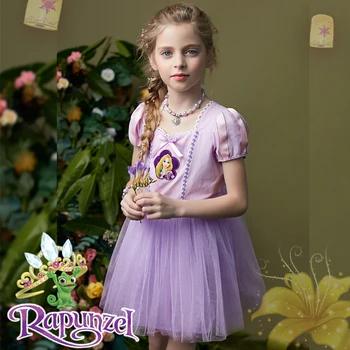 Čarobno Lase Čipke Til Tutu Dekleta Poletje Zapleten Princesa Cosplay Oblačenja Za Dekleta Otrok Halloween Kostumi