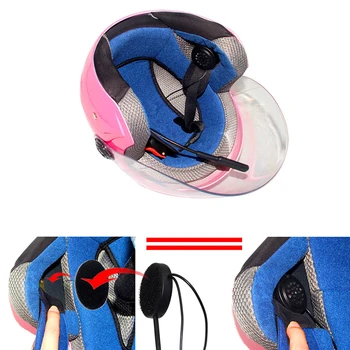 Čezmejno Bluetooth Slušalke Brezžične Bluetooth Motocikla Motoristična Čelada Slušalke Slušalke za Glasbo GPSAnti-motnje
