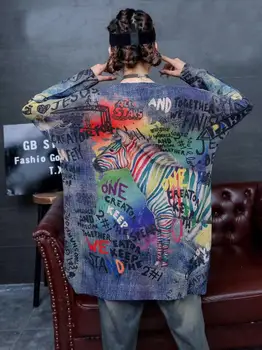Ženske 2020 Jeseni Novo Koreja Plima Pismo Tiskanja Bleščica Pulover O-vratu Dolg Rokav Moda Svoboden Priložnostne Plus Velikost Vrhovi