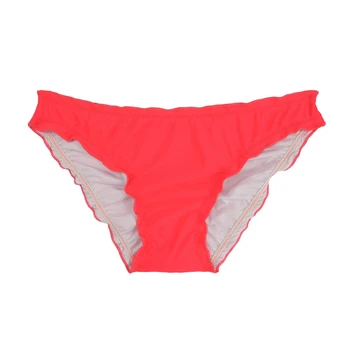 Ženske Plavanje Hlačnic Plaži Nizko Pasu Chiffons Ruching 2019 Poletje Bikini Bottom Obloge Seksi Micro Kopalke Ženske Športne Hlače B609