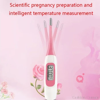 Ženske Ženski Ovulacijo Digitalni Termometer LCD Bazalni Merjenje Merjenje Temperature Au10 20 Dropship