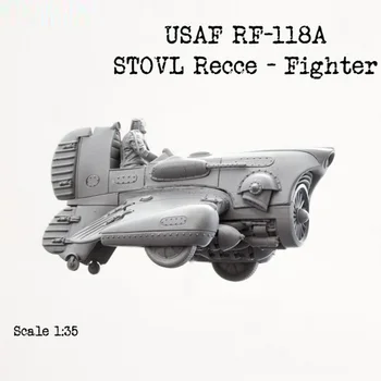 1/35 Obsega Unpainted Smolo Slika USAF RF-118A Stovl Recce Borec s pilotno zbiranje slika