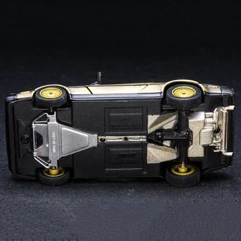 1/43 Obsega Kovinske Zlitine Avto Diecast Model Časovni Stroj DeLorean DMC-12 Model Igrača Nazaj v Prihodnost Collecection