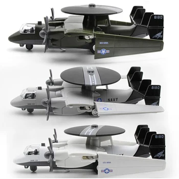 1/72 Lestvice Zgodnjega Opozarjanja Zrakoplova za Mornarice Borec Vojske E-2C Letalo Modeli Odrasle Otroke, Igrače Vojaških za letalski Prevoznik