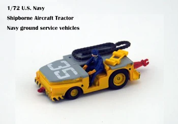 1/72 U.S. Navy Ladijska Zrakoplova Traktor-Požarno Reševanje Vozilo Mornarice tla vozila v Boj Kabini Posadke & Prevoznik Traktorja
