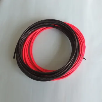 1 Par 4 mm2 solarnimi Kabel PV Tip Žice 10 Ft Razširitev 4mm2 Napajalni Kabel 12AWG Solarni Priključek Kabla Črna+Rdeča