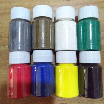10 ml/steklenica 15 barve reliefni v prahu DIY ročno posebno, Barve Gume žig scrapbooking orodja