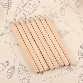 1000 kos natrual lesa golf svinčnik za pisanje, Mini lesene barvice