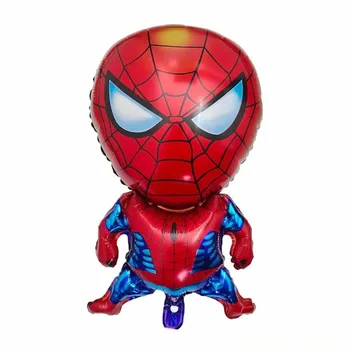10pcs Marvel Superheroj Folija Baloni iron-Man Spider-man, Batman Baby Tuš Rojstni Okraski Otroci Balon Igrača globos