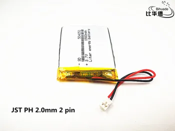10pcs/veliko joseph smith translation PH 2.0 mm 2 pin Dobro Qulity 3,7 V,1500mAH,504050 Polimer litij-ionska / Litij-ionska baterija za IGRAČE,MOČ BANKE,GPS,mp3,mp4