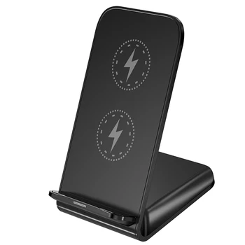 10W Qi Brezžični Polnilnik Stojalo za iPhone Mini 12 11 Pro XS MAX XR X 8 Samsung S10 S20 Hitro Polnjenje Dock Telefon Polnilnik