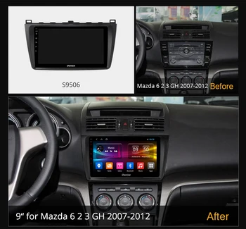 1280*720 Ownice Jedro Octa SPDIF DSP GPS Optični Android 10.0 avto dvd gps Za Mazda 6 2 3 GH 2007 - 2012 4G Radio 6 G+128G BT 5.0