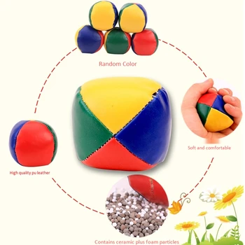 12PCS Risanka Sandbag Usnje Majhne Sandbag Igra Sandbag Žogo za Otroke