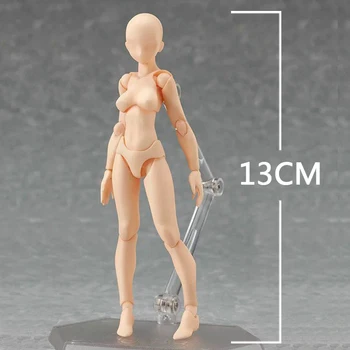 13CM Anime Arhetip Je Ona Feritov Premično telo chan pvc za Zbirateljske Akcije Slika Model Igrače Lutka