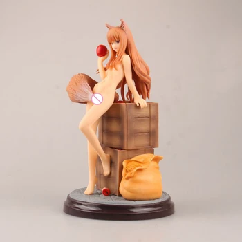 17 cm Dekleta Dejanje Slika Odraslih figuric Igrače Anime Številke Igrača 1/6 Model Japonska Spice and Wolf Holo Seksi Japonski Anime PVC