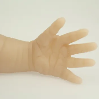 18 Inch Prerojeni Spalna Baby Doll Plesni Kompleti Mehko Vinil DIY Veren Novorojenčka Babe Dele Telesa, Glave, Roke, Noge, Zaprite Oči Opremo