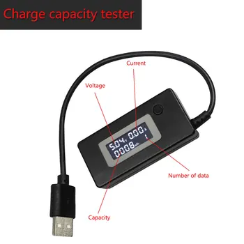 1pc Digital Micro USB LCD USB Mini Toka in Napetosti Detektor Mobilno Napajanje USB Polnilnik Tester Meter Natančno merjenje