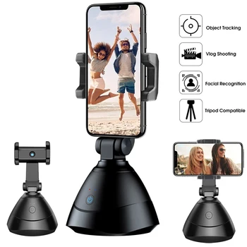 1PCS 360 Rotacijski obrazov Selfie Palico Predmet Sledenje Imetnik Fotoaparat Gimbal Za Fotografijo Vlog Live Video Zapis Kot Apai Genie