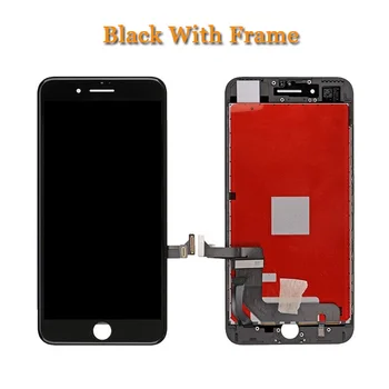 1PCS LCD Za iPhone 7 /7 G /7 Plus Zaslon LCD z Zaslon na Dotik Skupščine Zamenjava Dobro 3D dotik Black White Brezplačno ladje+Orodja